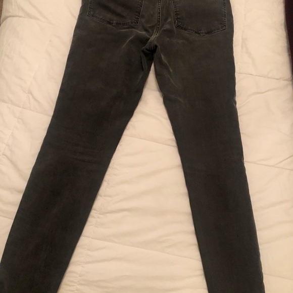 Madewell  skinny jeans dark gray/light black Size 29 - Picture 6 of 7